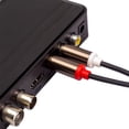thumbnail image 3 of 2X Cable de Audio Coaxial 2RCa A 2 RCa Cable de Audio Estéreo RCa de 3,5 Jack 1M para Cine en Casa DVD TV Amplificador CD, 3 of 5