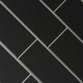 thumbnail image 2 of HINTRMENT Removable Wallpaper Self Adhesive Brick PVC Black 1Set for Family Users, 2 of 8