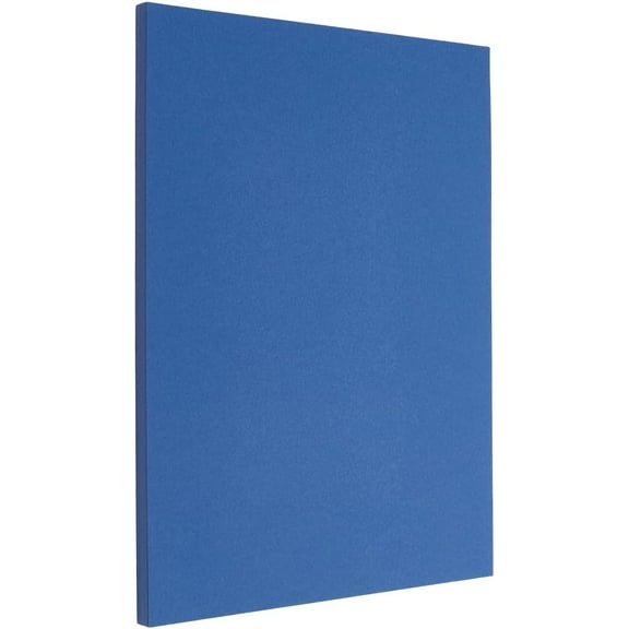 1set 50pcs A4 Craft Paper Cardstock for Card Craft Making Rectangle Royal Blue 298x210x0.2mm