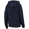 thumbnail image 3 of Women's Stadium Athletic Navy Notre Dame Fighting Irish Arched Name Full-Zip Hoodie, 3 of 3