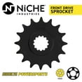 thumbnail image 2 of Niche 532 16T Front Drive Sprocket for Yamaha YZF R6S Motorcycle 519-CDS2368P, 2 of 6