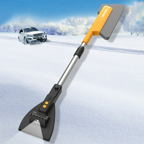 New Car Snow Scraper 360° Rotary Snow Brush Window Deicing Shovel Snow C