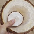 thumbnail image 2 of Natural Log Slice Piece Cup Mat Coaster Tea Coffee Mug Round Holder Creative Wood Hand Painted Photo Shooting Props, Multiple Size for Choice Diameter: 12-14cm Thickness: 1cm, 2 of 8
