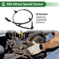 thumbnail image 2 of Sensor de Velocidad de Rueda ABS Unique Bargains Sensor ABS Sistema de Frenado Antibloqueo No.23251374 para Buick Envision 2015-2017 1 Pc Trasero Izquierdo Trasero Derecho, 2 of 7