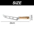 thumbnail image 2 of Cuchillo para queso y tomate, cuchillo para queso que corta todo tipo de queso para cortar, rebanar y servir, 2 of 5
