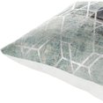 thumbnail image 4 of Balliano Woven Modern Pillow Cover in Light Sage, White, 4 of 5
