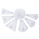 thumbnail image 1 of Regla de costura DIY, reglas para acolchar, parche en forma de plantilla circular, plantillas para acolchar, resistentes y resistentes Jadeshay  A, 1 of 8