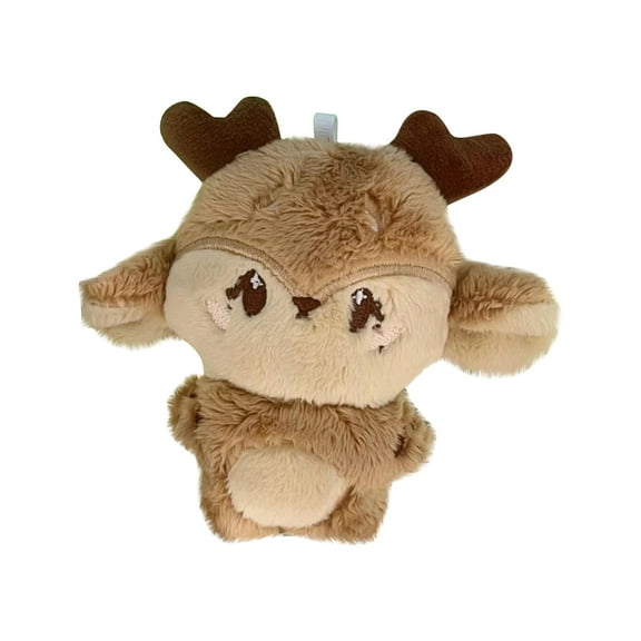 Cute Plush Doll Toy Gift Cartoon Style Animal Rag Doll Stuffed Toys Pendant Gift for Women Handbag Decoration Supplies