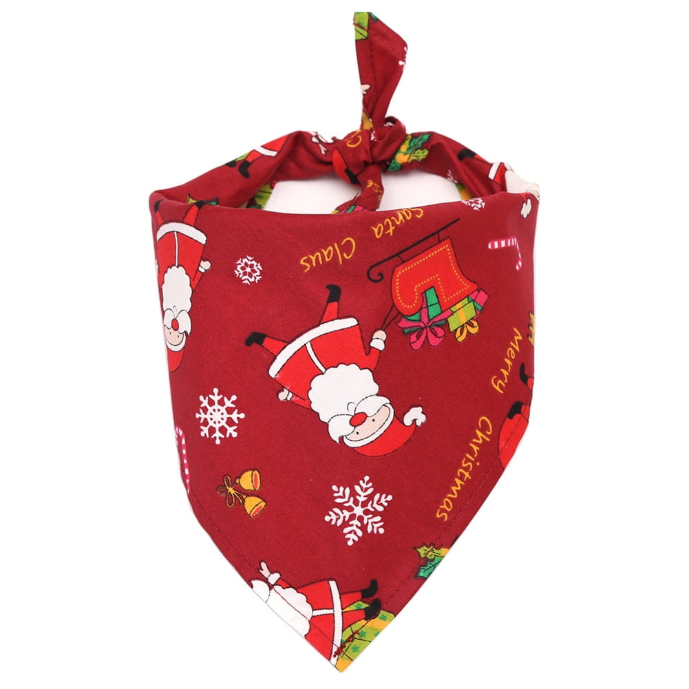 christmas bandana bibs