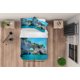thumbnail image 3 of 3D Blue Sky Sea Rock Paisaje Funda nórdica Juego de cama Set Funda nórdica, 3 of 3