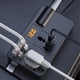 thumbnail image 1 of Inversor de coche de 200W de 12V a 220V CA con 2 enchufes AC y 4 puertos USB para portátiles, carga rápida, viajes, acampada y viajes por carretera, 1 of 3