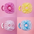 thumbnail image 3 of 400PCS Shower Cap Waterproof Disposable Plastic Hair Bath Cap Shampoo Cap, 3 of 6