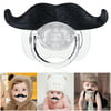 PIXNOR Funny Cute Moustache Style Baby Boy Girl Infant Pacifier Soother Teether Orthodontic Dummy Beard Nipple
