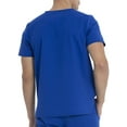 thumbnail image 5 of Scrubstar Unisex Solid V-Neck Scrub Top WM01T895, 5 of 8