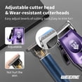 thumbnail image 5 of PEPWELL Men's Professional 4-in-1 Electric Hair Clipper Set - USB Rechargeable Haircut Kit with Beard Trimmer, Foil Shaver, Nose Trimmer, Ideal Gift for Father's Day Birthday Valentine's Day, 5 of 7