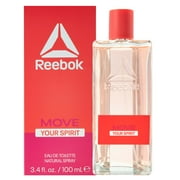 Reebok Move Eau de Toilette Spray, Perfume for Women, 3.4 fl oz