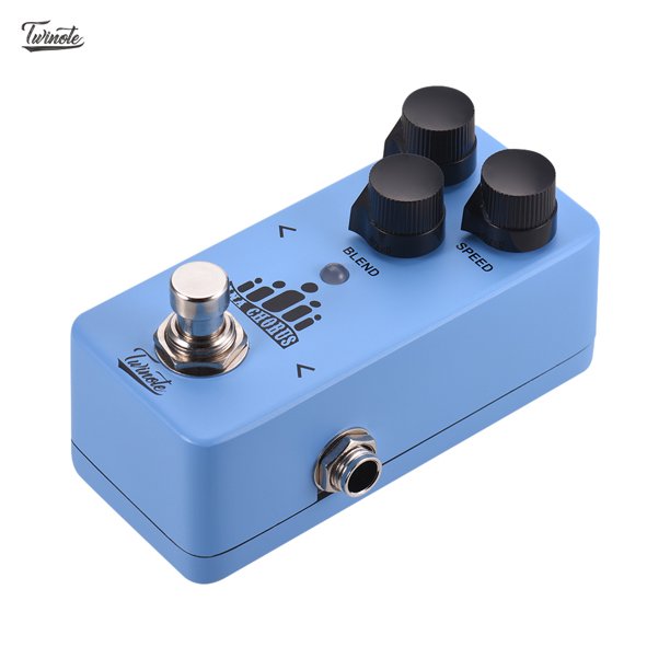 Pedal de coro analógico Twinote ANA CHORUS para guitarra, tono cálido y envolvente, controles de tiempo, retroalimentación y mezcla, bypass verdadero, carcasa metálica compacta y duradera.