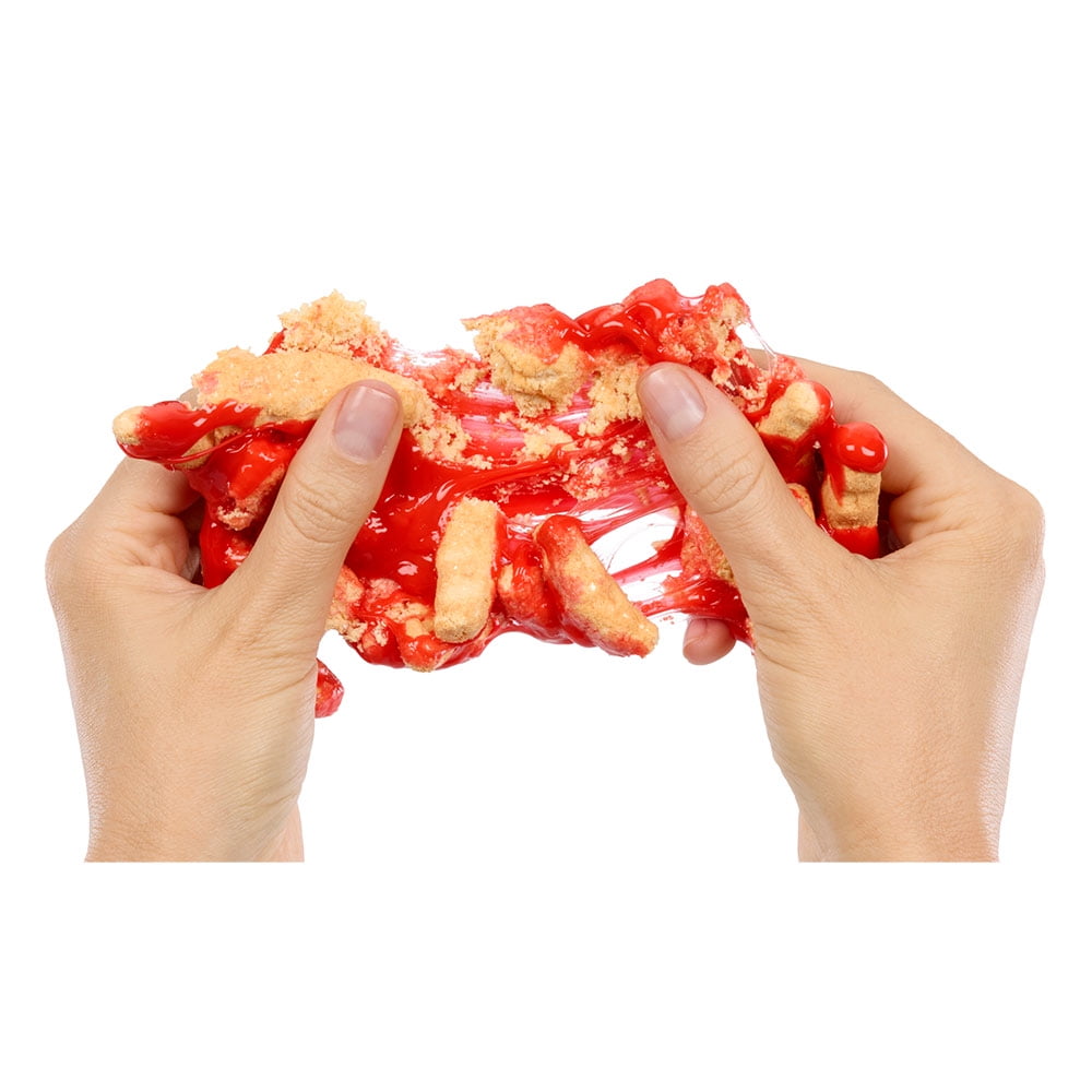 Nécessaire de gelée pour confection de frites Slime Life - ingrédients à déballer pour créer, écraser et étirer votre gelée alimentaire, âge 8 ans et +