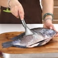 thumbnail image 6 of Taotanxi Fish Scaler Brush Fish Scaler Remover With Stainless Steel Sawtooth Easily Remove Fish Scales-Cleaning Brush Scraper Kitchen Tool, 6 of 6