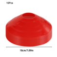 thumbnail image 1 of 10-Piece Soccer Disc Cone Set for Football Club Agility Training Sports Equipment, 1 of 6