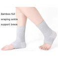 thumbnail image 3 of Calcetines de compresión de bambú, calcetines antifatiga de bambú para dormir, alivio del dolor de neuropatía al acostarse, hinchazón de tobillo, para aliviar el dolor de artritis deportiva, Pro, 3 of 4