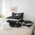 thumbnail image 6 of jejeloiu Gymnastic Dance Lovers Bedding Comforter Set 7-Piece,Sport Dance King Bedding Sets,Black White Bed Sheets For Child,Luxury Bedroom Decor, 6 of 8