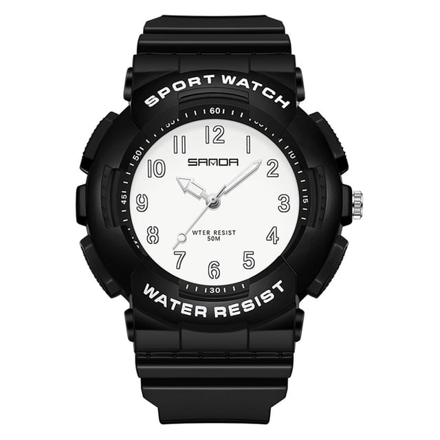 Reloj Analógico Niños Niñas Deportivo Impermeable 50M Correa Ajustable Cuarzo