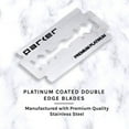 thumbnail image 5 of Parker Safety Razor 98R Ultra Heavy Weight Long Handle Double Edge Safety Razor & 5 Blades, 5 of 6