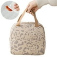thumbnail image 5 of Yucurem Insulated Lunch Bag Thermal Lunchbox Bag For Work Office School (Beige) Portable lunch bag (Beige), 5 of 10