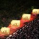 thumbnail image 4 of Kuymtek Solar Ice Cube Light 4 LED Garden Outdoor Patio Yard Decor (Blanco cálido S) Kuymtek Iluminación del hogar multifuncional, 4 of 9