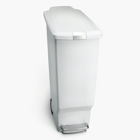 UPC 838810012797 product image for simplehuman 40 Liter / 10.6 Gallon Slim Kitchen Step Trash Can With Secure Slide | upcitemdb.com