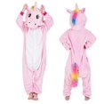 thumbnail image 1 of Pijama de unicornio para niño y niña, ropa de dormir, mono, unicornio, Kigurumi, Panda de invierno, 1 of 4