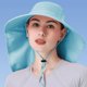 thumbnail image 2 of Womens Sun Hat UV Protection, Foldable Waterproof Wide Brim Bucket Hats with Neck Flap for Summer Beach Fishing Hiking, 2 of 5
