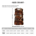 thumbnail image 4 of Rocae Log Cabin Inside for Men's Basketball Jersey Lightweight and Breathable Athletic Tank Top,Quick-Drying Sports Jersey Medium, 4 of 9