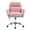 Pink, variant on Nmkwnr Swivel Desk Chair Office Chair with Wheels, PU Leather Computer Chair for Living Room, Office, Study, Pink