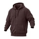 thumbnail image 3 of MHFRRA Sudadera con Capucha de Invierno de Manga Larga de Color Liso con Estampado de Cuadros para Uso Informal, Cómoda y Cálida Café, 3 of 3