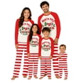 thumbnail image 2 of Lvotionpl Match Family Christmas Pjs, Matching Christmas Pajamas Long Sleeve Top & Pants Set Matching Holiday Family Pajama Xmas Sets, 2 of 5