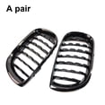 thumbnail image 3 of ABS Protective Frente Ridney Grille Grill Auto Styling Reemplazo Reemplazo de accesorios Reemplazo para E46 4D Sedan 320i 2002-2005 GeweYeeli VI001699-03, 3 of 7