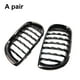 thumbnail image 3 of Rejilla de riñón delantera protectora Parrilla ABS Auto Styling Parrillas reemplazables Accesorios Reemplazo para E46 4D Sedan 320i 2002-2005 Negro brillante Eigraketly VI001699-03, 3 of 6