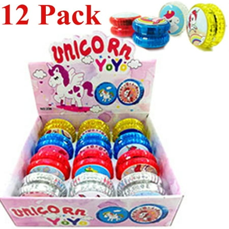 12 Light Up Unicorn Yo S Party Bag Fillers Favors Flashing Toys Unicornio Led 12 Light Up Unicorn Yo S Party Bag Fillers Favors Flashing Toys Unicornio Led