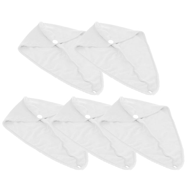 Microfibre Hair Drying Towel,5PCS Quick Dry Microfiber Hair Towel Wrap Fast Drying Towel Hat Top-Notch Performance