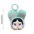 thumbnail image 3 of fsxdhpcsgfc Cute Pouty Face Keychain Adorable Cartoon And Charm For Bags And Accessories Leaf Beads, 3 of 5