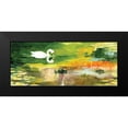 thumbnail image 2 of Gorham, Gregory 18x10 Black Modern Framed Museum Art Print Titled - The Queens Swan, 2 of 5