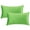 Green, variant on REGALWOVEN Pack of 2 Velvet Decorative Throw Pillow Covers Modern Cushion Covers with Zipper Grey 12" x 20"
