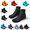 Black02-Medium, variant on Black/Aqua Small Quick Dry Water Socks for Beach Volleyball Soccer Swim Dive