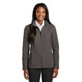 thumbnail image 4 of Port Authority Adult Female Women Plain Long Sleeves Jacket Graphite 2X-Large, 4 of 6
