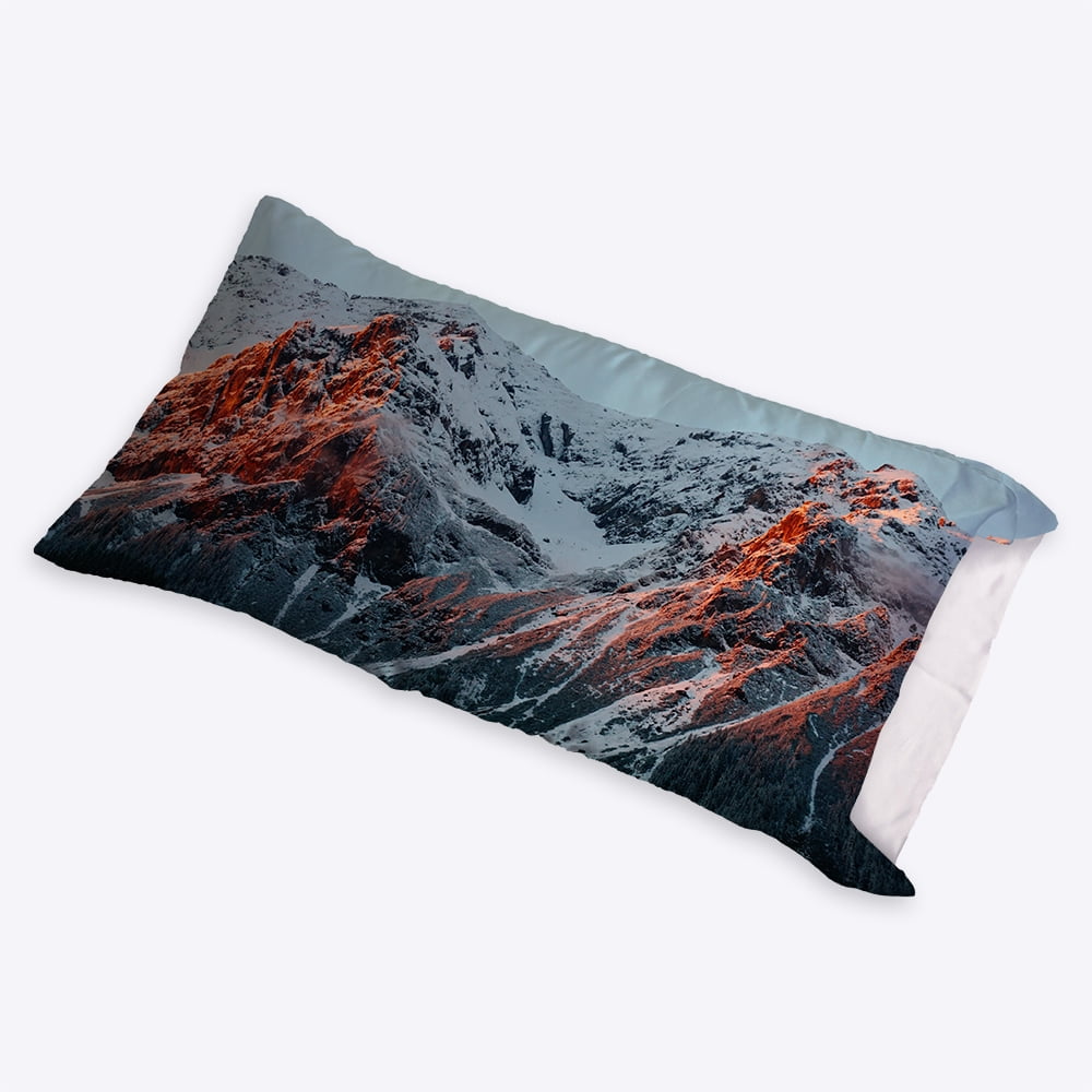 Satin PIllowcase - King Size, 40"x20", Polyester. Personalize People, Places, Pets, Imagery and Photos.