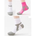 thumbnail image 6 of 6 Pairs Ankle Running Socks Low Cut Breathable Sports Tab Cushioned Casual Cotton Socks for Men and Women , Size 6-12, 6 of 6