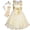 Champagne Set, variant on Girls Dress Champagne Multi-layers Wedding Pageant Kids Clothes 7-8