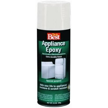 RUSTOLEUM 203299D Epoxy Aerosol, Appliance Enamel, White